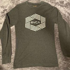 RVCA greyThermal long sleeve graphic Men’s Medium